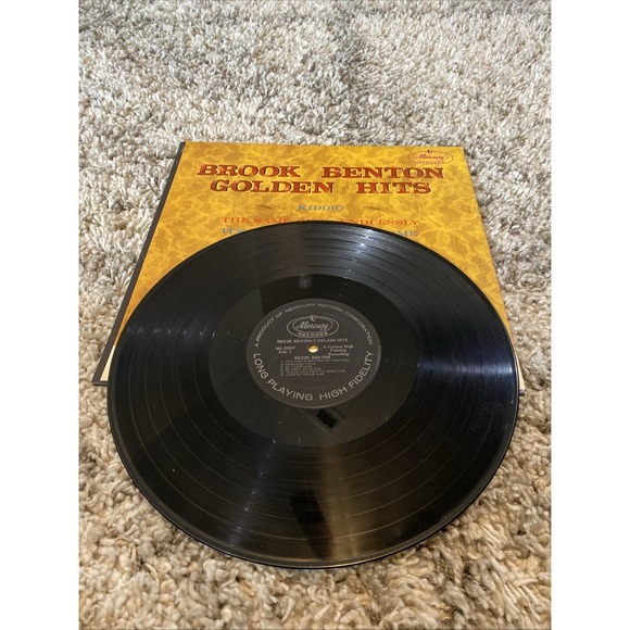 Brook Benton – Golden Hits LP 1960 Mercury Records MG 20607 Mono Vinyl Soul - Picture 3 of 3